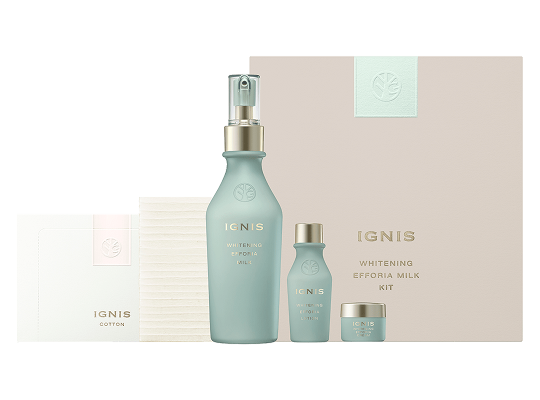 ホワイトニング エフフォーリア ミルク キット