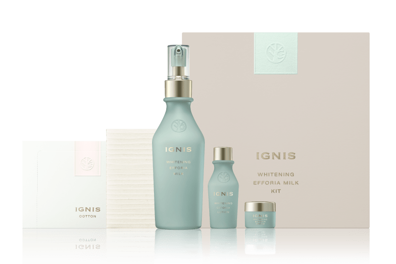 ホワイトニング エフフォーリア ミルク キット