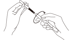 【ホルダー】エレガンス ラスティング ジェルリップライナー ホルダーセット方法画像