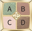 A＝左上、B＝右上、C＝左下、D＝右下