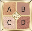 A＝左上、B＝右上、C＝左下、D＝右下