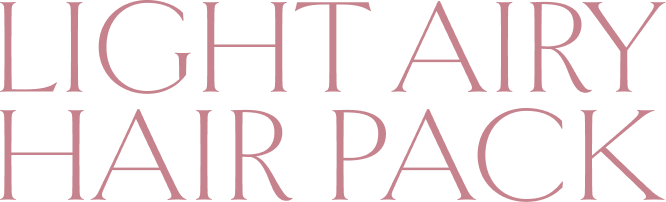LIGHT AIRY HAIR PACK